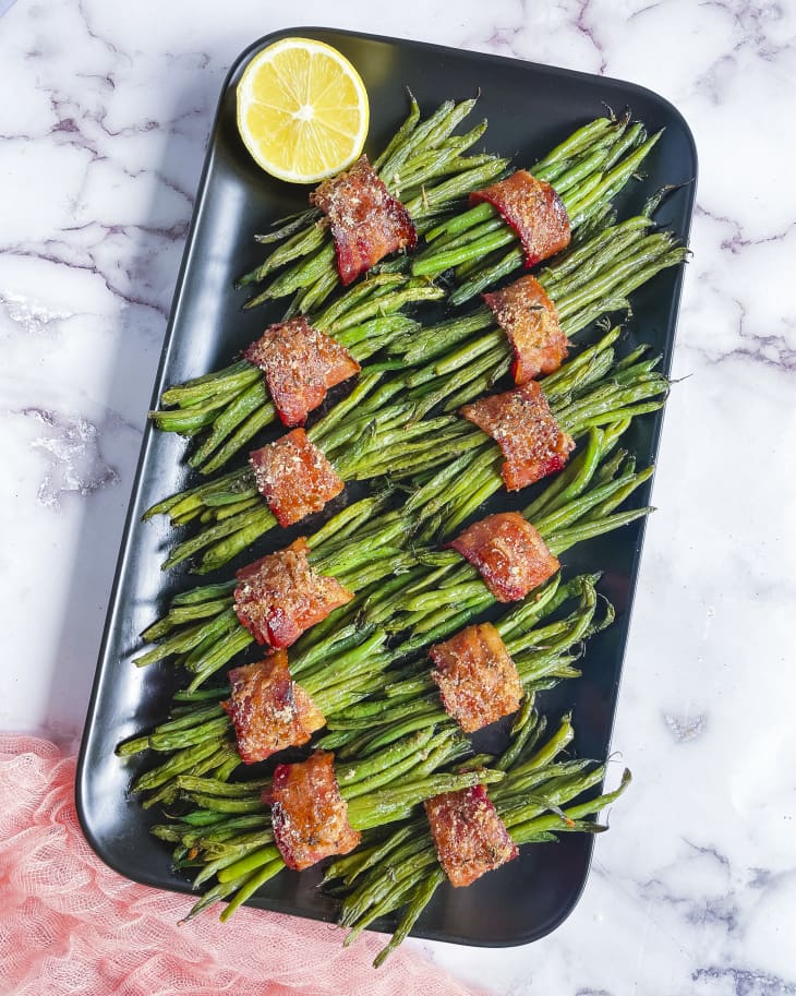 BaconWrapped Green Beans Recipe Kitchn